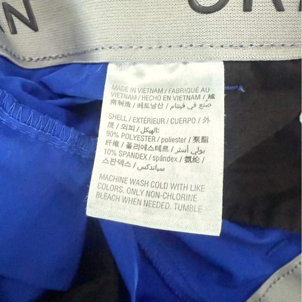 Attack Life by Greg Norman Blue Flat Front Shorts